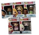 Funko Pop! Disney Princesses Holiday Lot of 5 Vinyl Figures Boxed Unopened