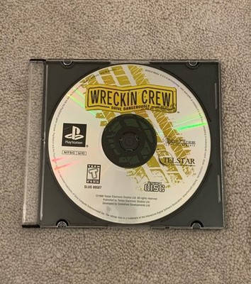Wreckin Crew Drive Dangerously (Sony Playstation 1) Disc ONLY *Tested, Working*