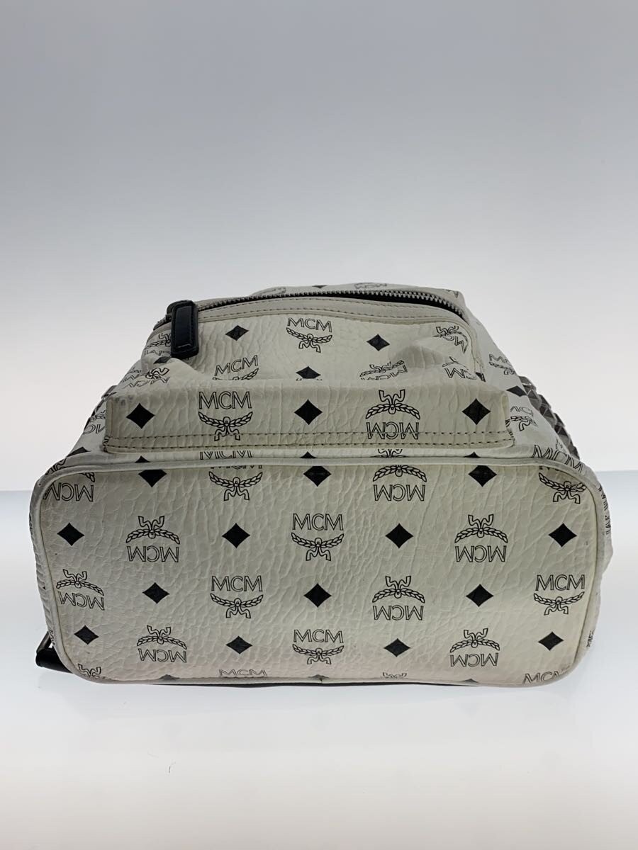 MCM Backpack -- WHT All-over Pattern MMK65VE37WT0… - image 4