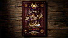 Harry Potter Self-Coloring Book by theory11