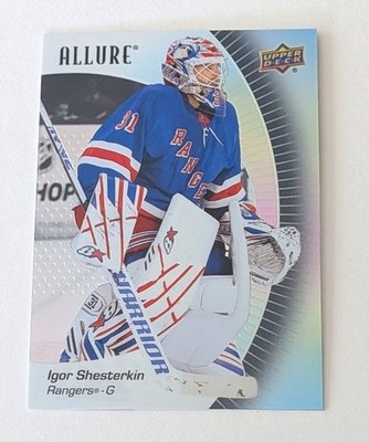 2023-24 Upper Deck Allure Black Rainbow #6 Igor Shesterkin New York Rangers