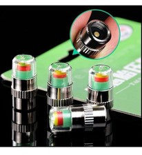 4pcs 32-to-35 Psi Car Tire Pressure Monitor Valve Stem Caps Sensor Indicator 4pcs 32-to-35 Psi Car Tire Pressure Monitor Valve Stem Caps Sensor Indicator