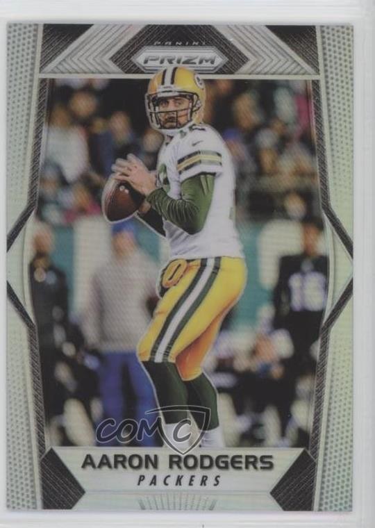 2017 Panini Prizm Silver Prizm Aaron Rodgers #1 4l3