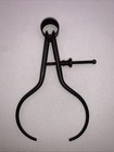 Vintage L. S. STARRETT Co. 5” Round Leg Spring Joint Outside Caliper — photo 1