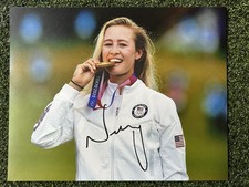 NELLY KORDA SIGNED 8X10 PHOTO TEAM USA OLYMPICS PARIS 2025 RACC TRUSTED
