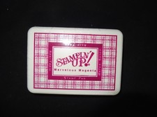 Stampin' Up Marvelous Magenta Acid Free Non-Toxic Water Based Stamp Pad