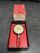 L. S. Starrett Dial Indicator 25-441/5 W/ Original Box Jewel Bearings Usa Made