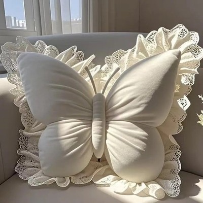 Schmetterlingsform Bürokissen Dekokissen Dekor Schleife Schlafzimmer Auto Sofa Kissen