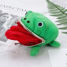 Plush Frog Coin Purse Halloween Ninja Wallet Cute Anime Party Gift