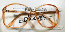 Vintage ELAN 499 Tan 54/18 Eyeglass Frames New Old Stock 411