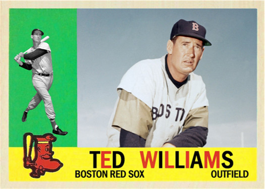 TED WILLIAMS 60D#### BUY 5 GET 1 FREE #### or 30% OFF 12 or MORE