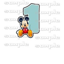 Disney Happy Birthday Mickey Premade Scrapbook Paper Piece Piecing Die Cut