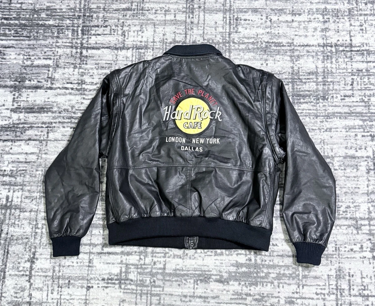 Hard Rock Cafe Leather Outer Shell Jackets for Men for Sale | Shop