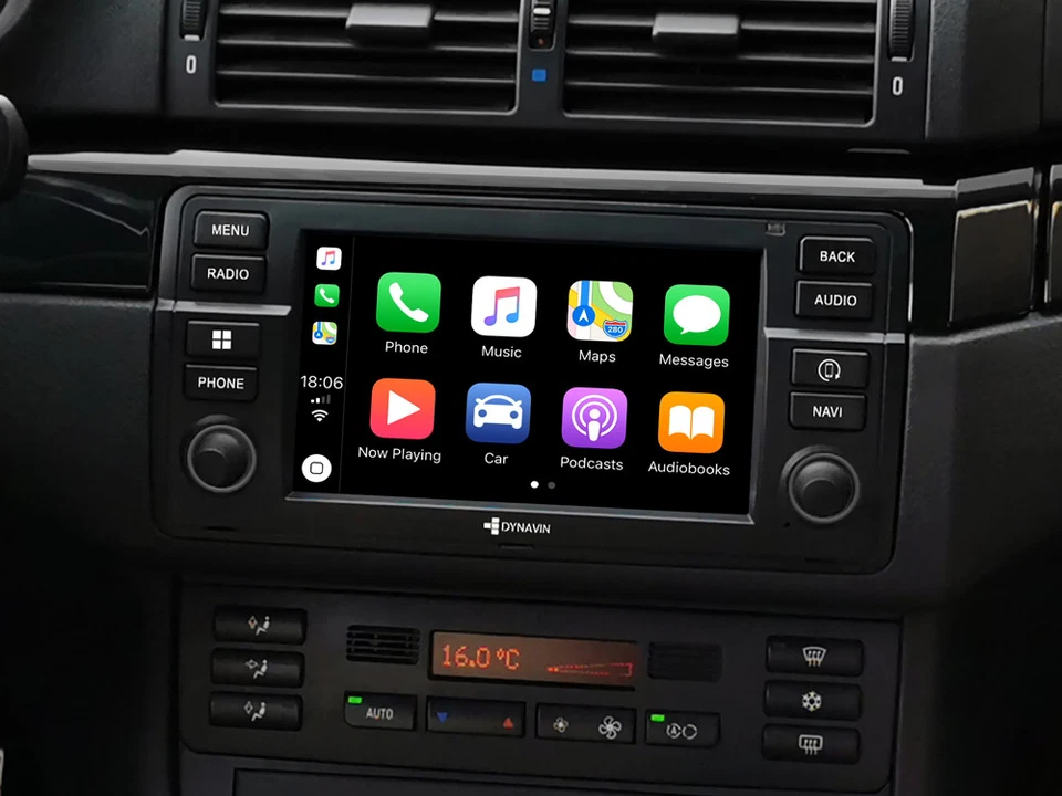 Dynavin D9-E46 Premium Flex 7" DAB+ Auto Radio USB BT Navigation für BMW 3er E46 - Bild 2 von 4