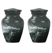 Dragon Urn 3Inch Pack Of 2 Unique Urns - Memorial Urns For Grandparents -