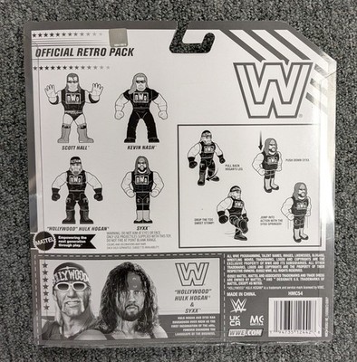 WWE Mattel Official Retro Tag Team 2-Pack Boxes No Figures for