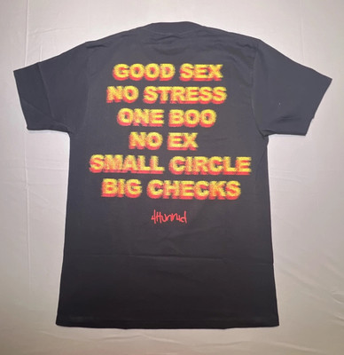 4Hunnid YG Men's T-Shirt No Stress One Boo Short Sleeve Crewneck Tee SMALL NWOT