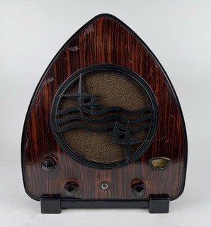 Röhrenradio Philips 934A Bauart Hochformat wie " Schinken " Deutschland 1931