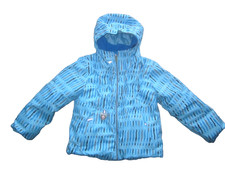 Obermeyer Quilted Puffer I-Grow Baby Blue Girls Winter Ski Snow Jacket Size 7