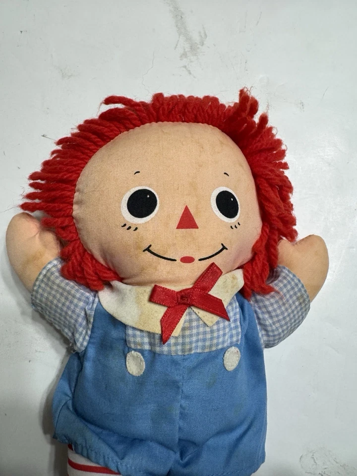 Muñeca Hasbro Playskool de colección 10" Baby Raggedy Andy Foto 3 de 4