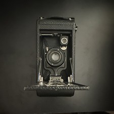 Folding Camera Box Kodak No. 1A Autographic Model-A Junior 6x4.5 Black