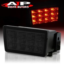 F1 Style Smoked Led Rear Fog Light 3rd Brake Lamp For 2011-2020 Subaru Wrx Sti