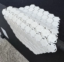 3D-Printed NASA Fabric Inspired Flex Hex Mesh - Stress Relief Sensory Fidget Toy