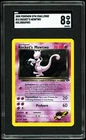 Rocket's Mewtwo 2000 Pokemon Gym Challenge Holographic Foil Rare 14/132 SGC 8 🔥