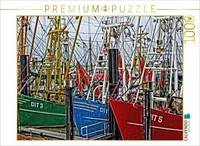 Calvendo Puzzle Fishing Boat In Ditzum | 1000 Pieces, Finished Size 25.2 × 18.9