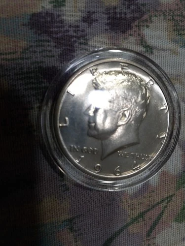 1964 Kennedy Silver Half Dollar Choice Brilliant Gem Proof