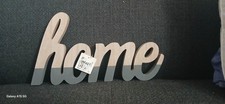 Wood Home Letter Sign Free Standing/Hang Cutout Word Decorative Home Table Sign