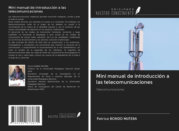 Patrice Bondo Muteba | Mini Manual De IntroduccióN A Las Telecomunicaciones-image