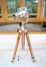 Lampe Hollywood trépied en boi…