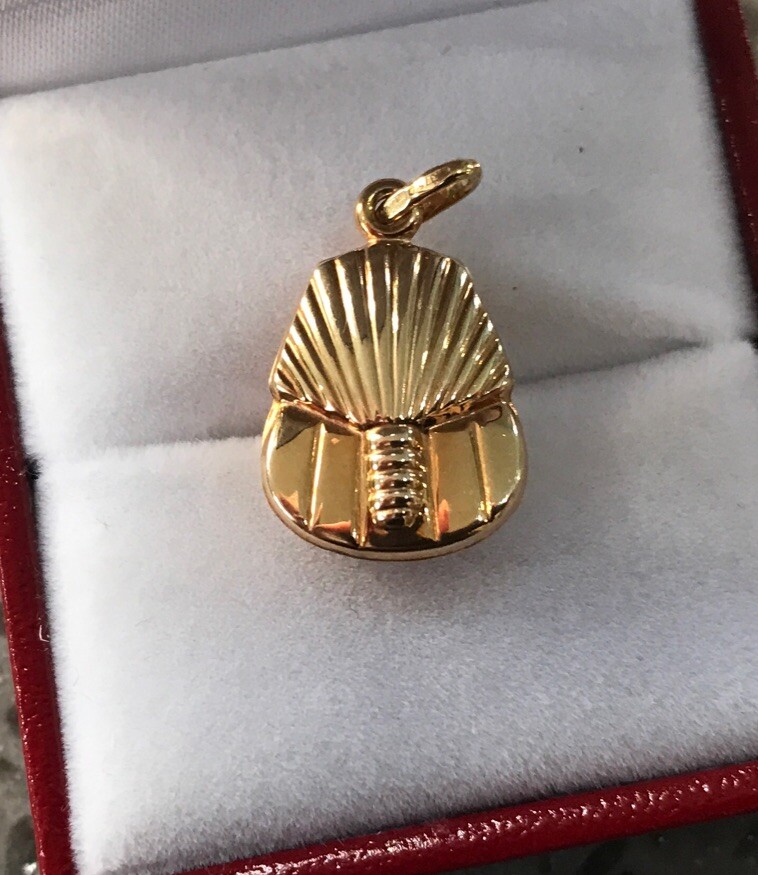 Solid 9ct Gold Egyptian Pendant eBay