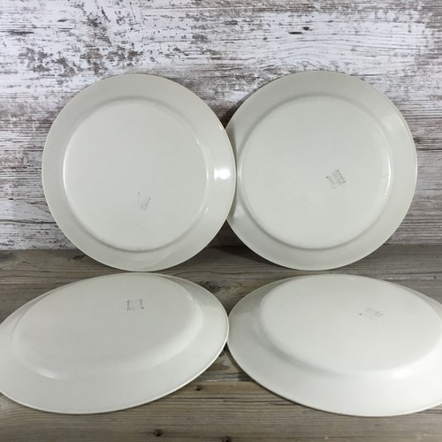 Set of 4 Corelle Windflower Luncheon Plates 9" Beige Floral Vintage Dishware - Picture 9 of 11