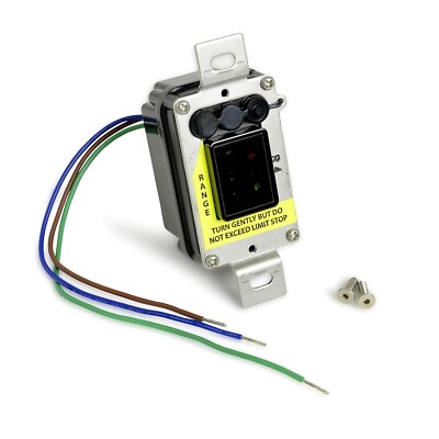 Zurn- PEMS6000-26 - Zinc Wall Sensor Chrome/Black, For Use With Zems Closet Valv