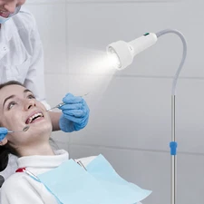 30W Adjustable Height LED Examination Light Floor Standing Examination Lamp 360°