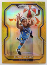 2021 Prizm WNBA Ruthy Hebard Gold /10 +(2)Bonus Cards