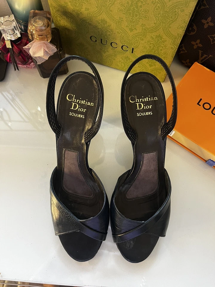 Vintage Christian Dior Souliers - Image 4 of 4