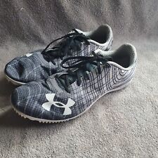 Under Armour Kick Distance 3 Track  Field Running Spikes Used Size 9 Good 