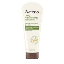 Aveeno Body Lotion Daily Moisturizing for Dry Skin Intensely Nourishes 8 oz