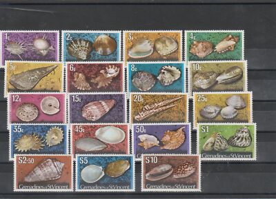 Grenada - Grenadine 1976 Fauna Shells 19 Val MNH MF54000 | eBay