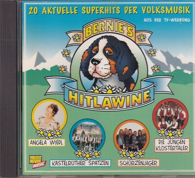 Bernie's Hitparade - 20 Superhits der Volksmusik - CD -299- near mint