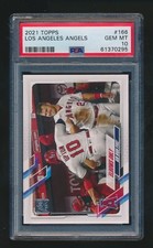 LOS ANGELES ANGELS 2021 TOPPS ELBOWS ONLY PSA 10 GEM MINT