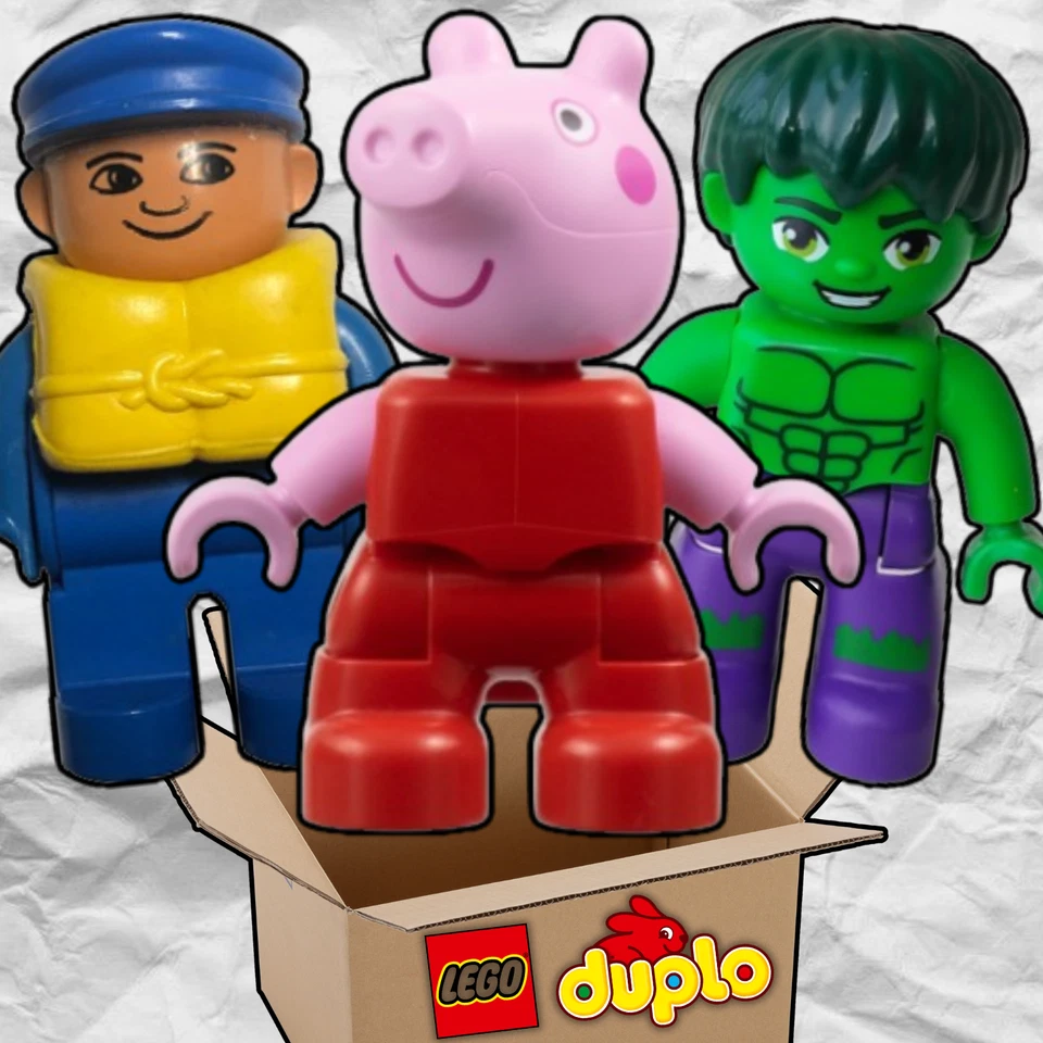 LEGO Duplo Lote de 3 Figuras Aleatorias - ENVÍO GRATUITO Foto 2 de 2