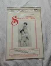 Doll Pattern Seeley MP23 toddler outfits Cream puff chip 1989 Clarice Aldridge