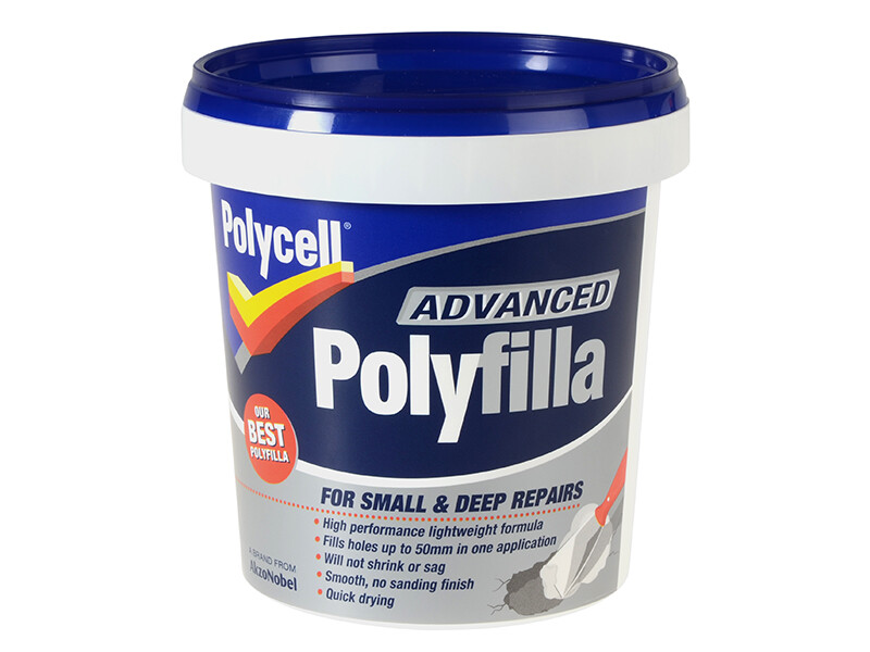 Polycell Polyfilla Advance Tutto IN Uno Vasca 600ml PLCAPF600 eBay