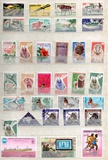 LOT DE 37 TIMBRES  D AFRIQUE DU SUD, etc (lot 30)