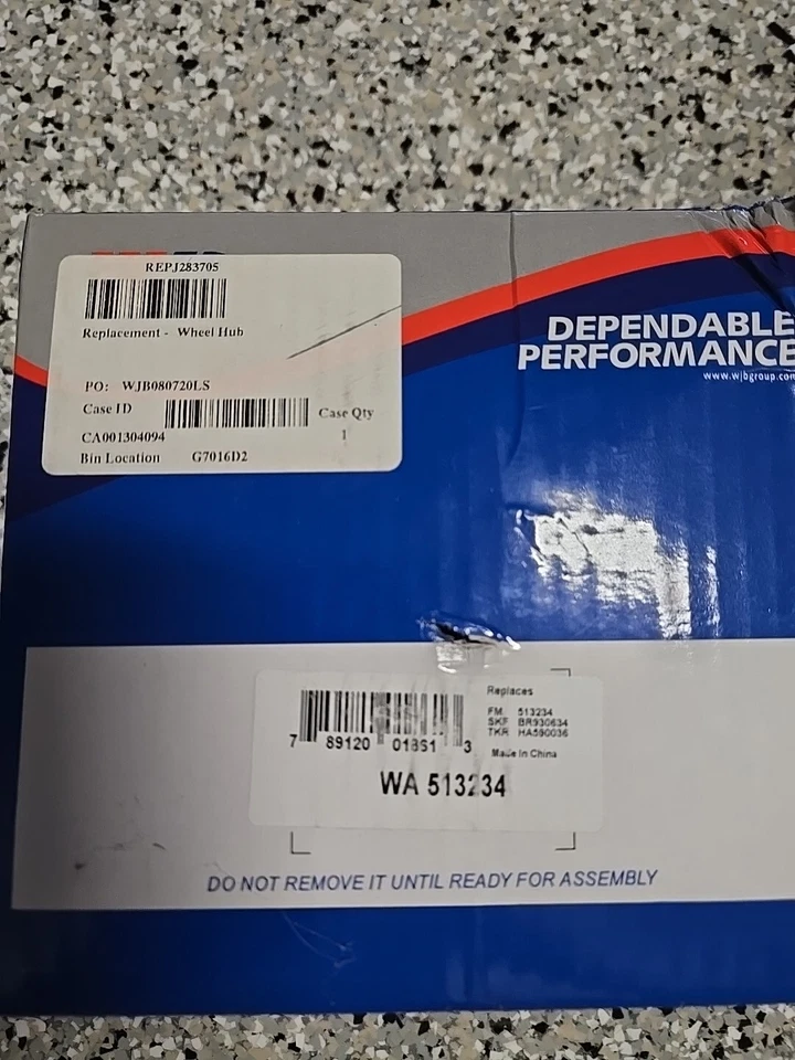Conjunto de cojinete de rueda y buje para pasajero delantero Jeep Grand Cherokee 05-10 *NUEVO* Foto 4 de 4