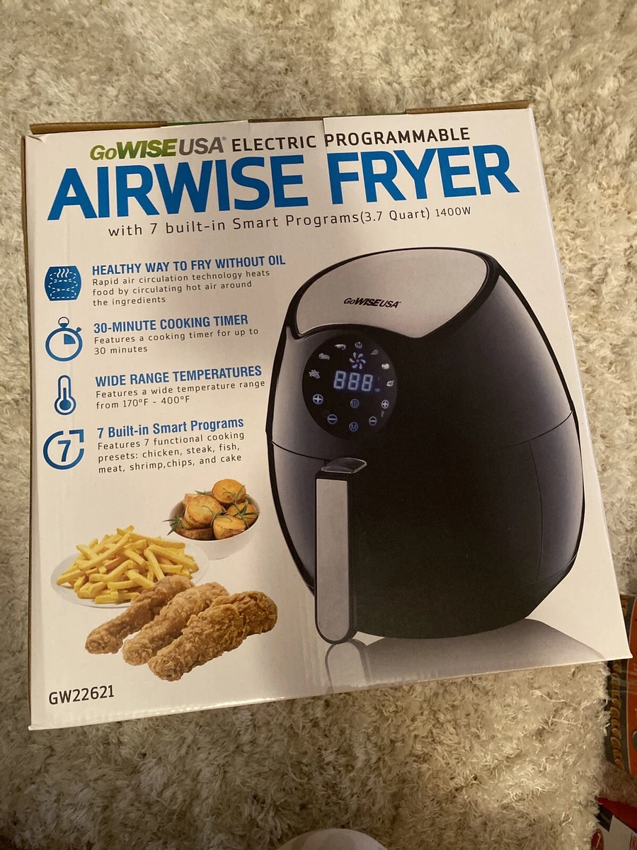 GoWISE 7 in 1 Ming's Mark GW22621 Electric Air Fryer, 3.7 QT